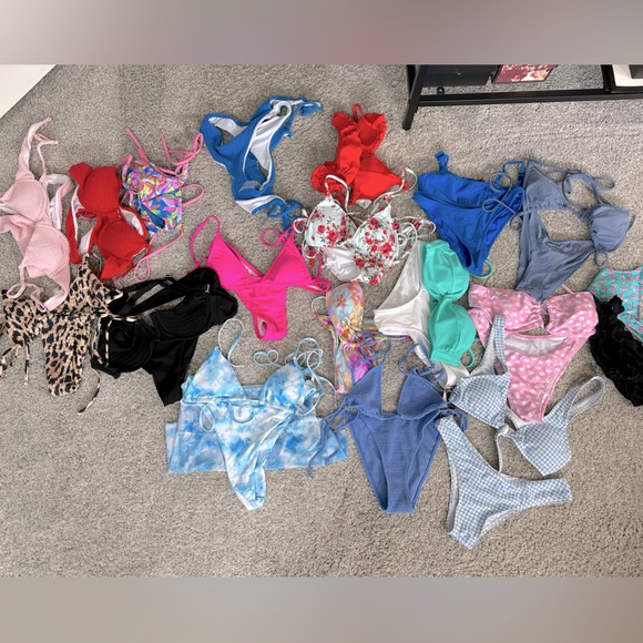 Princess Polly Other - SWIM SUIT LOT OF 19 VARIETIES ALL SIZE XS/SMALL